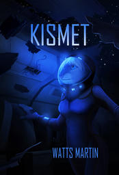The woman inside the spaceship now, hole clearly visible over her head. Through her suit's visor we can see she's a rat woman.