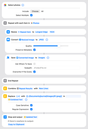 A screen capture of the Photo Picker Shortcut